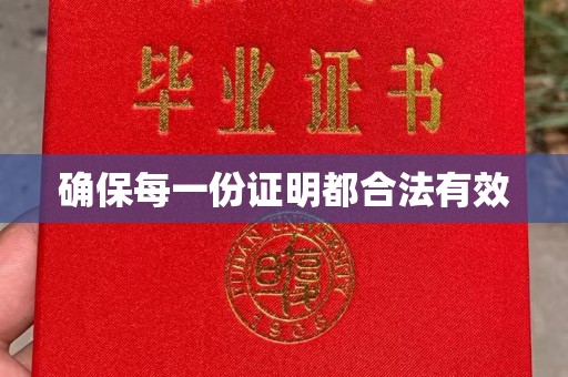 梨树确保每一份证明都合法有效