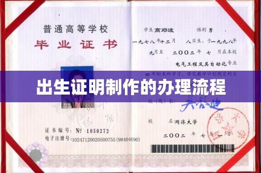 梨树出生证明制作的办理流程