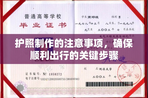 梨树护照制作的注意事项，确保顺利出行的关键步骤