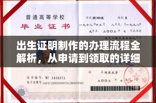 梨树出生证明制作的办理流程全解析，从申请到领取的详细指南